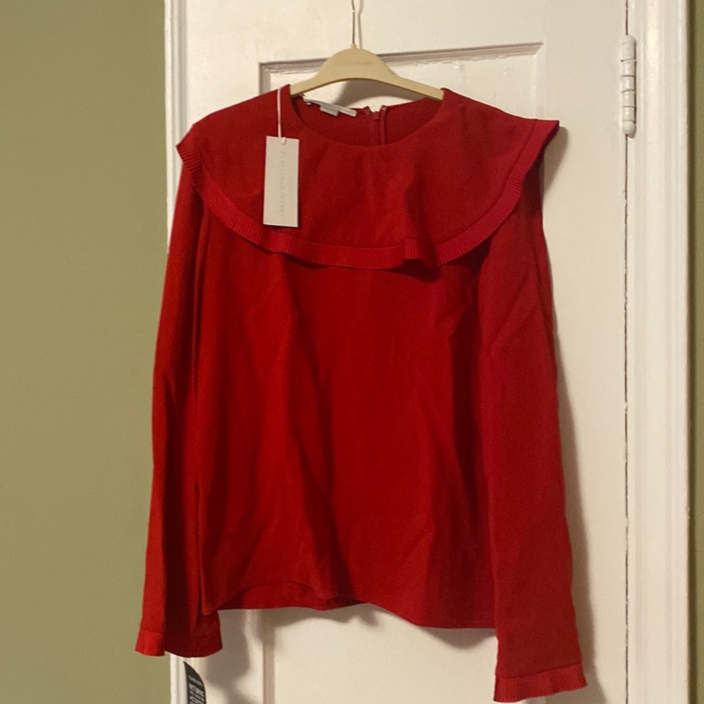 Stella McCartney Red Blouse ⚡️